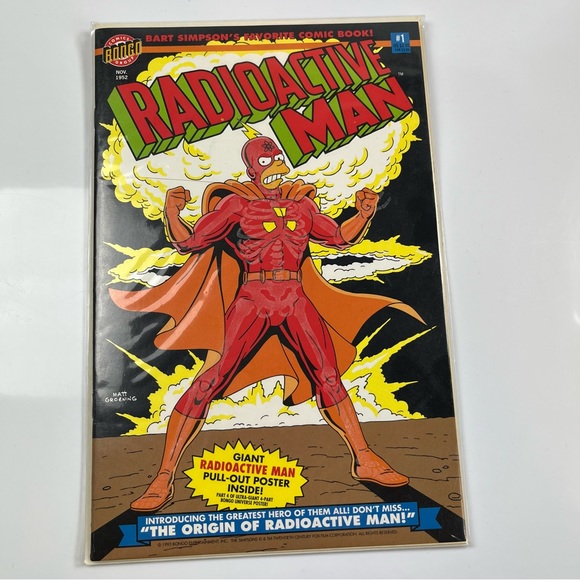 Radioactive man Matt Groening #1 bongo comics 1953 - Picture 1 of 5